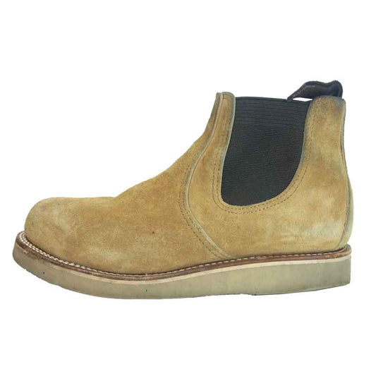 MADE IN GM JAPAN メイドインジーエムジャパン Ron Herman ロンハーマン サイドゴア ブーツ ライトブラウン系 8 1/2【中古】