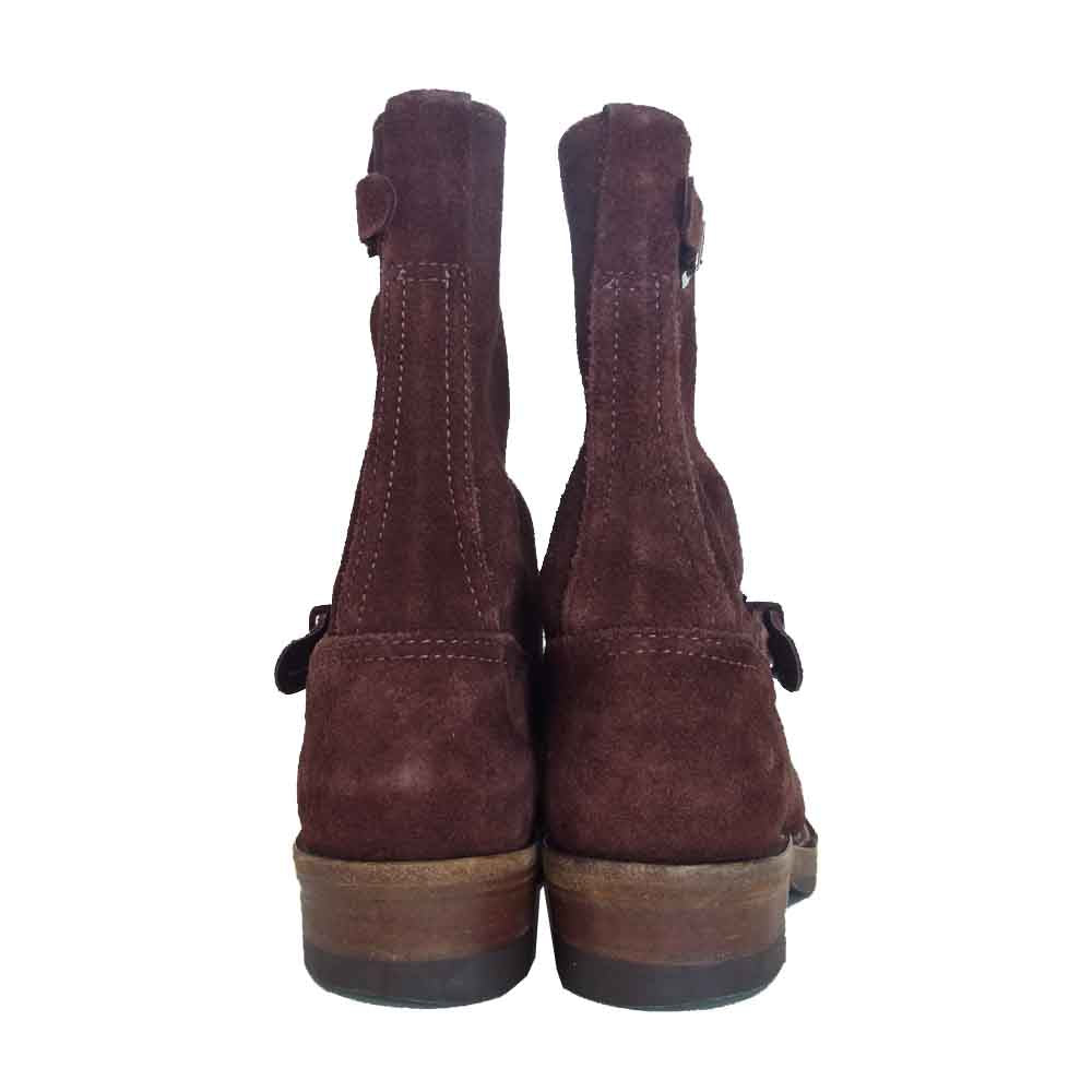 WESCO ウエスコ Custom Boss カスタム ボス エンジニア ブーツ ワインレッド系 9 1/2【中古】