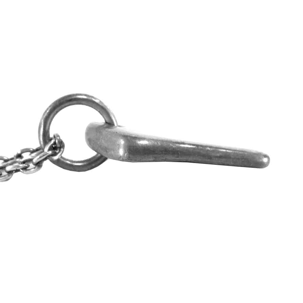 HOLLYWOOD RANCH MARKET ハリウッドランチマーケット シルバー ロゴ刻印 ネックレス シルバー系【中古】