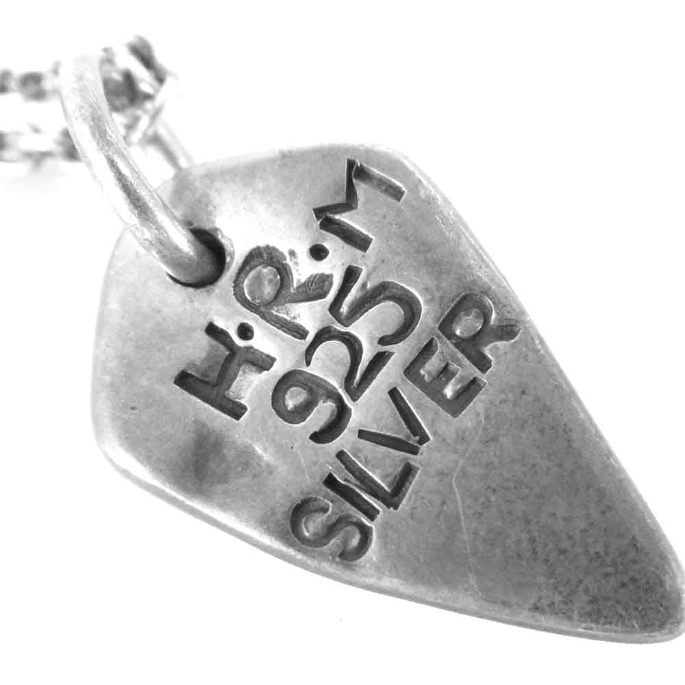 HOLLYWOOD RANCH MARKET ハリウッドランチマーケット シルバー ロゴ刻印 ネックレス シルバー系【中古】