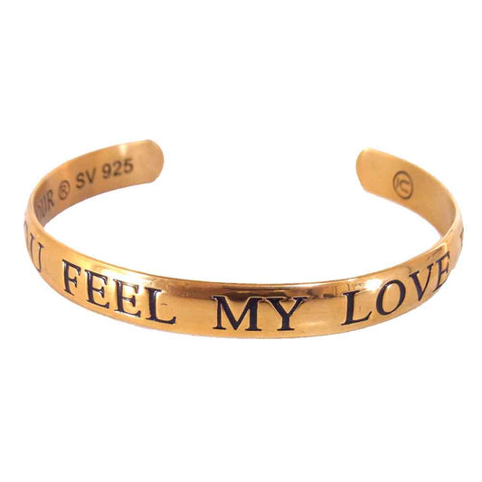 HYSTERIC GLAMOUR ヒステリックグラマー UNDERCOVER アンダーカバー CAN YOU FEEL MY LOVE BUZZ バングル ゴールド系【中古】