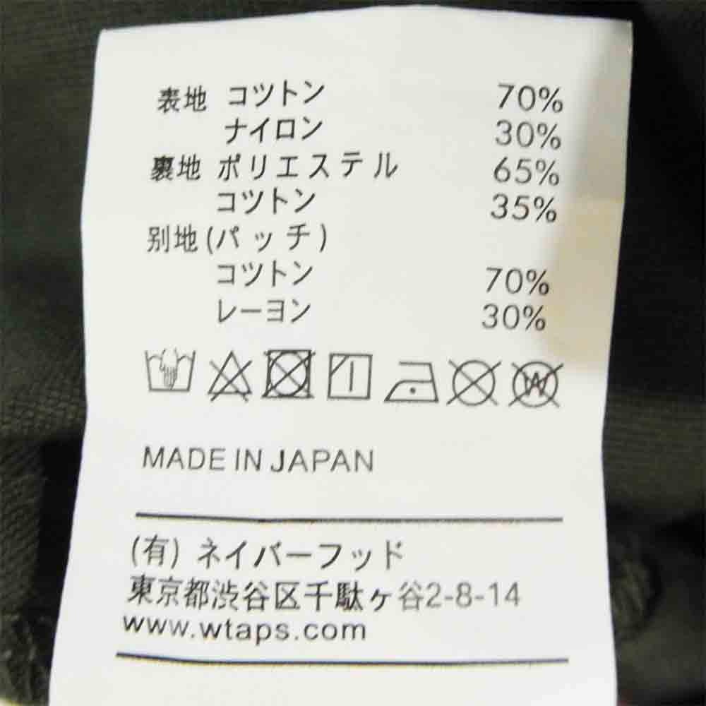 WTAPS ダブルタップス 191WVDT-JKM03 EX38 COLLECTION WM-51 JACKET ミリタリー ジャケット グリーン系 2【中古】