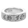 CHROME HEARTS クロムハーツ（原本無） 6mm SPACER FOREVER スペーサー フォーエバー リング シルバー系【中古】