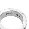 CHROME HEARTS クロムハーツ（原本無） 6mm SPACER FOREVER スペーサー フォーエバー リング シルバー系【中古】