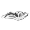 CHROME HEARTS クロムハーツ（原本無） LIPS & TONGUE CHARM リップ & タン チャーム トップ シルバー系 3.2cm【中古】