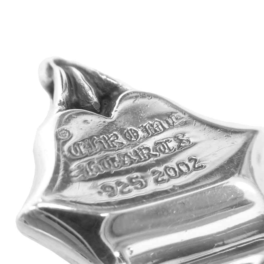 CHROME HEARTS クロムハーツ（原本無） LIPS & TONGUE CHARM リップ & タン チャーム トップ シルバー系 3.2cm【中古】