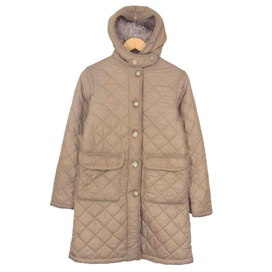 Mackintosh マッキントッシュ 国内正規品 スコットランド製 裏ボア キルティング ダウン コート ベージュ系 36【中古】