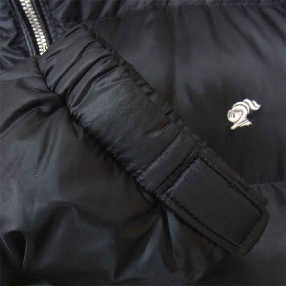 LOVELESS ラブレス 61F62-417-09 WHITE GOOSE ホワイトグース スカル 刺繍 ダウン ジャケット ブラック系 2【美品】【中古】