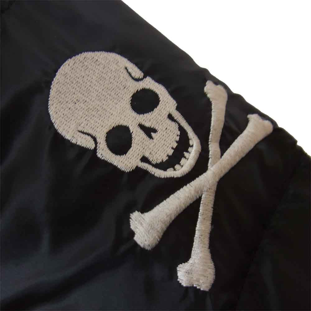 LOVELESS ラブレス 61F62-417-09 WHITE GOOSE ホワイトグース スカル 刺繍 ダウン ジャケット ブラック系 2【美品】【中古】