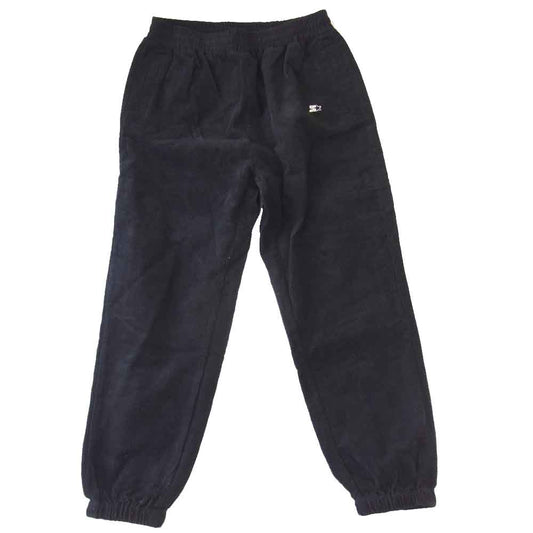 スターター BUFU CORDUROY TRACK PANT コーデュロイ トラック パンツ ブラック系【美品】【中古】