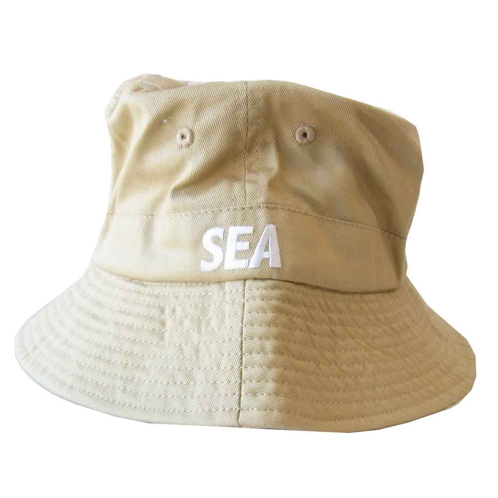 ウィンダンシー BBCJP205SH001 BILLIONAIRE BOYS CLUB ビリオネアボーイズクラブ BUCKET HAT ロゴ刺繍 バケット ハット ベージュ系【新古品】【未使用】【中古】
