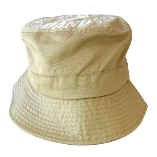 ウィンダンシー BBCJP205SH001 BILLIONAIRE BOYS CLUB ビリオネアボーイズクラブ BUCKET HAT ロゴ刺繍 バケット ハット ベージュ系【新古品】【未使用】【中古】