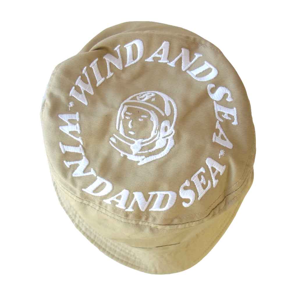 ウィンダンシー BBCJP205SH001 BILLIONAIRE BOYS CLUB ビリオネアボーイズクラブ BUCKET HAT ロゴ刺繍 バケット ハット ベージュ系【新古品】【未使用】【中古】