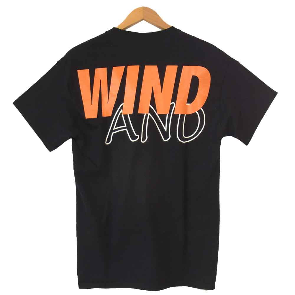 ウィンダンシー WDS-NOW-01 今くるよ WDS TEE ロゴ 半袖 Tシャツ ブラック系 M【美品】【中古】