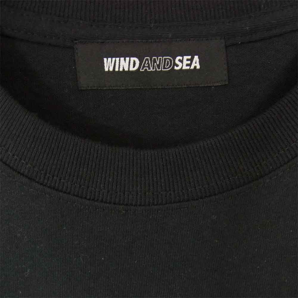 ウィンダンシー WDS-NOW-01 今くるよ WDS TEE ロゴ 半袖 Tシャツ ブラック系 M【美品】【中古】