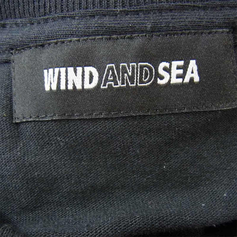 ウィンダンシー WDS-NOW-01 今くるよ WDS TEE ロゴ 半袖 Tシャツ ブラック系 M【美品】【中古】