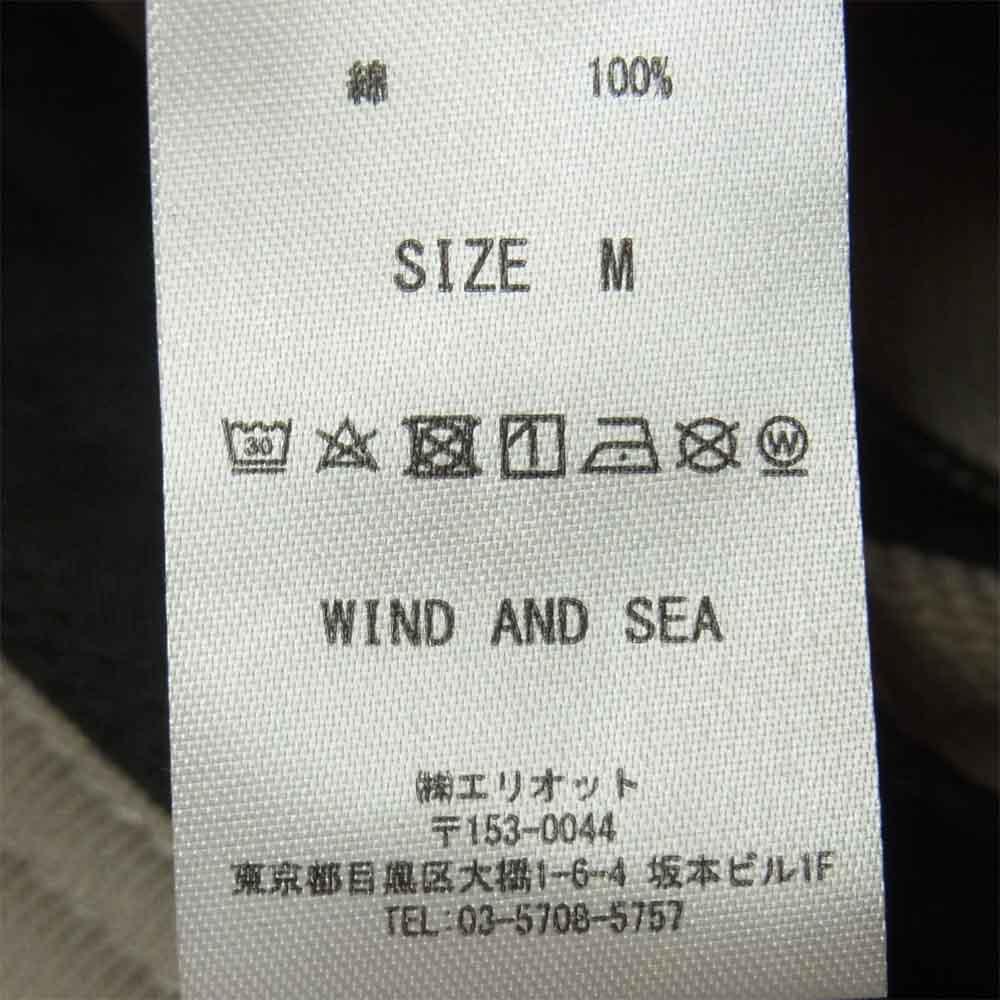 ウィンダンシー 20AW WDS-20A-GD-01 WDS SWEAT BUCKET HAT ロゴ スウェット バケット ハット グレー系 M【新古品】【未使用】【中古】