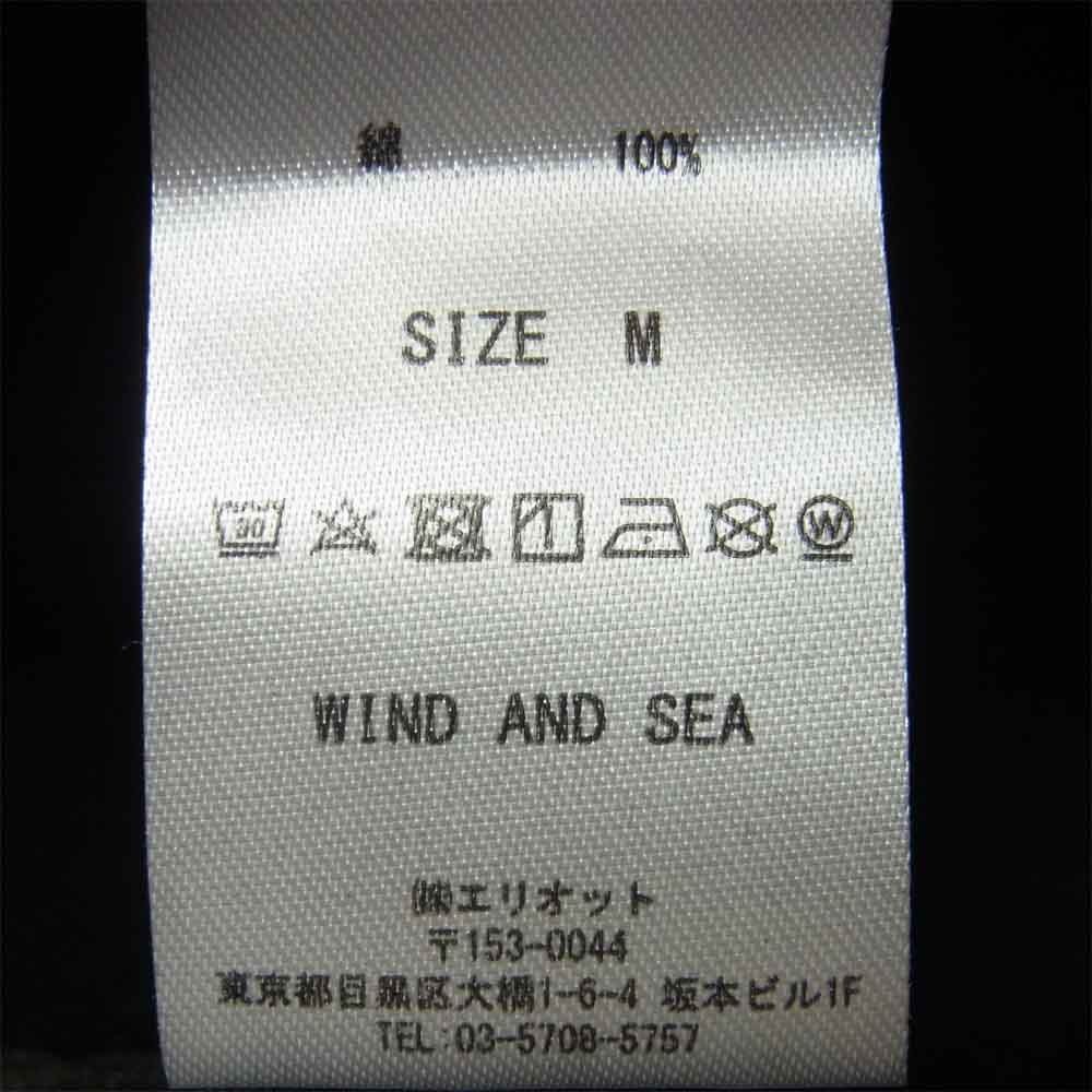ウィンダンシー 20AW WDS-20A-GD-01 WDS SWEAT BUCKET HAT ロゴ スウェット バケット ハット ブラック ブラック系 M【新古品】【未使用】【中古】