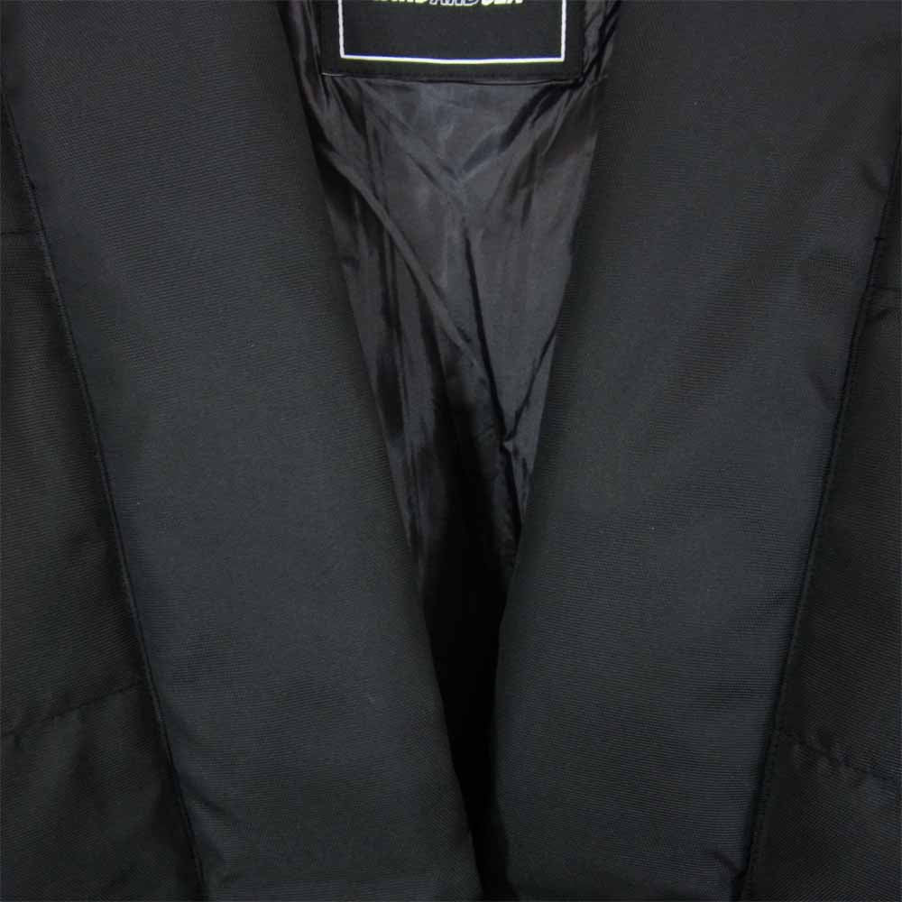 ウィンダンシー WDS-JK-12 ロゴ キルティング ナイロン 法被 ジャケット ブラック系 L【美品】【中古】