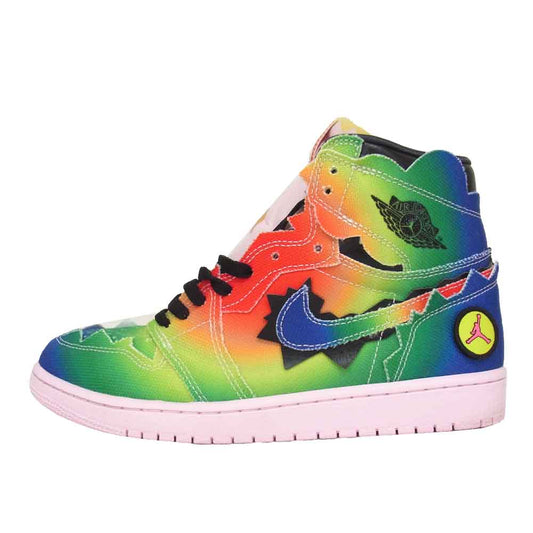 NIKE AIR JORDAN ナイキ ジョーダン DC3481-900 極美品 J BALVIN ジェーバルビン 1 RETRO HIGH OG MULTI-COLOR ワン レトロ ハイ マルチカラー 26.5cm【美品】【中古】