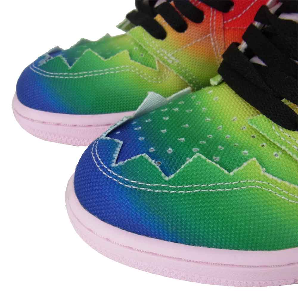 NIKE AIR JORDAN ナイキ ジョーダン DC3481-900 極美品 J BALVIN ジェーバルビン 1 RETRO HIGH OG MULTI-COLOR ワン レトロ ハイ マルチカラー 26.5cm【美品】【中古】