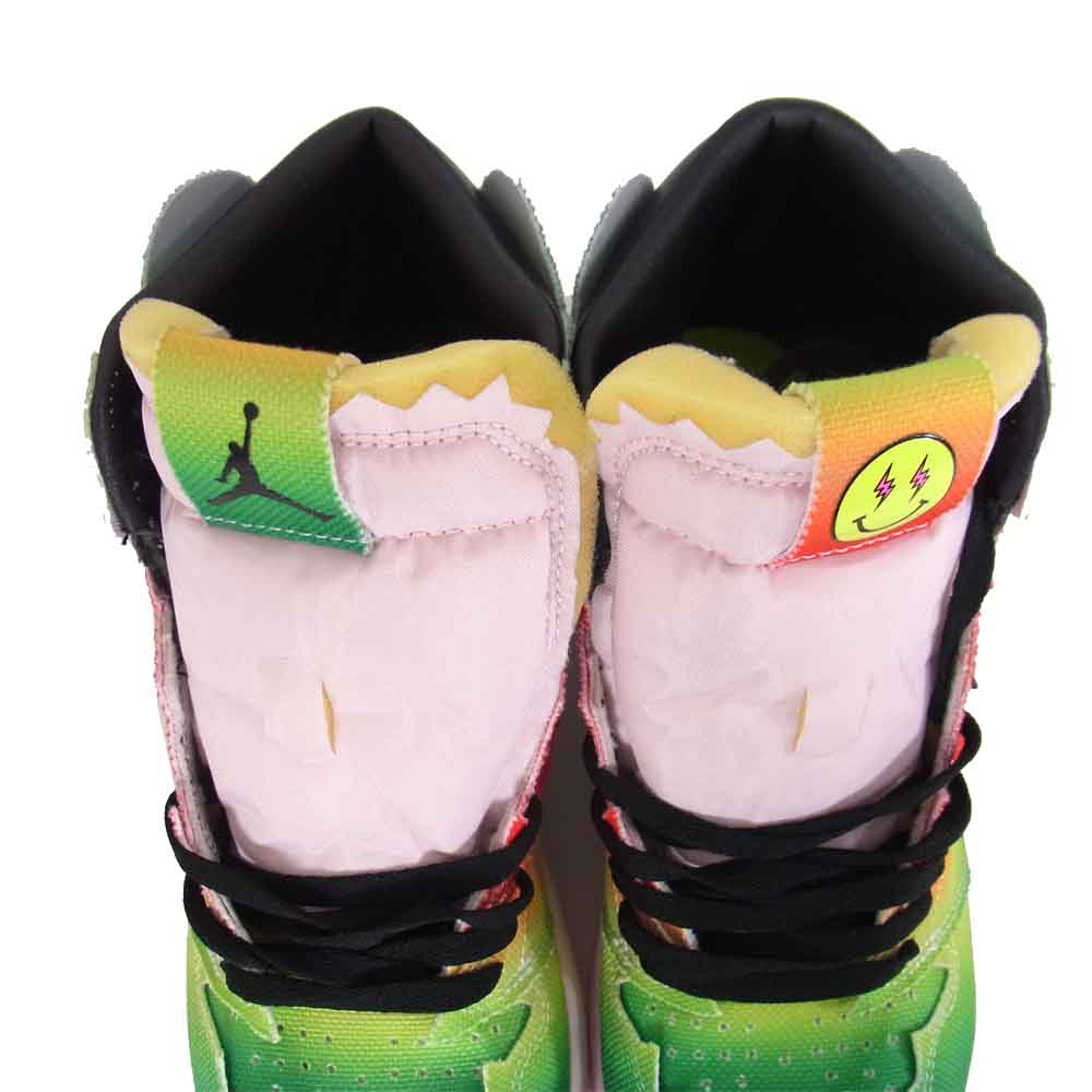 NIKE AIR JORDAN ナイキ ジョーダン DC3481-900 極美品 J BALVIN ジェーバルビン 1 RETRO HIGH OG MULTI-COLOR ワン レトロ ハイ マルチカラー 26.5cm【美品】【中古】