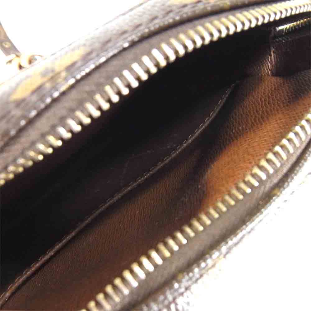 LOUIS VUITTON ルイ・ヴィトン M45266 ダヌーブ モノグラム キャンバス レディース ショルダーバッグ ダークブラウン系【中古】