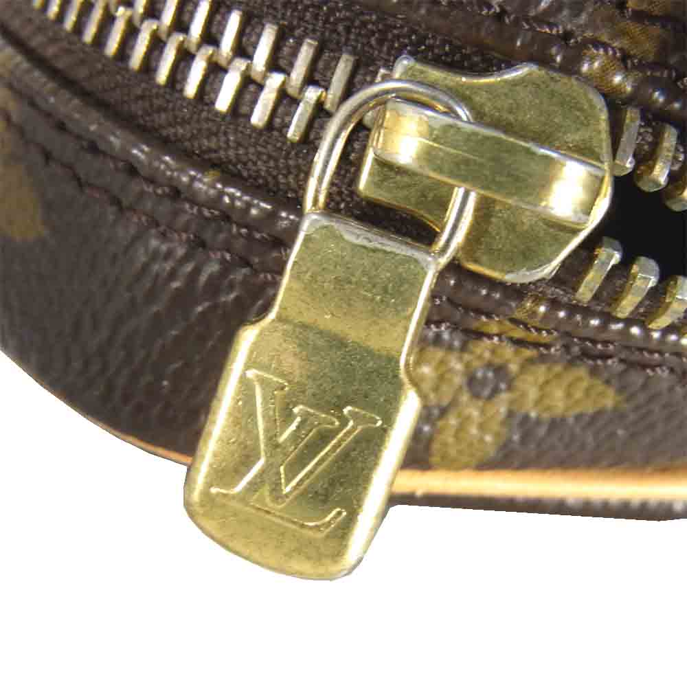 LOUIS VUITTON ルイ・ヴィトン M45266 ダヌーブ モノグラム キャンバス レディース ショルダーバッグ ダークブラウン系【中古】