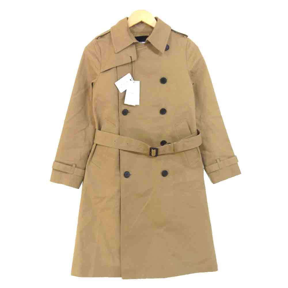 HYKE ハイク 17005-0901 ライナー付き レギュラー フィット レディース トレンチコート ベージュ系 1【中古】