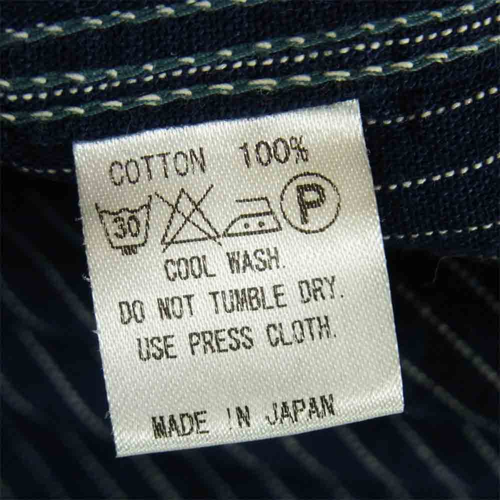 Pherrow's フェローズ 40's MODEL CHAMBRAY WORK SHIRT ワーク シャツ 長袖 ネイビー系 S【中古】