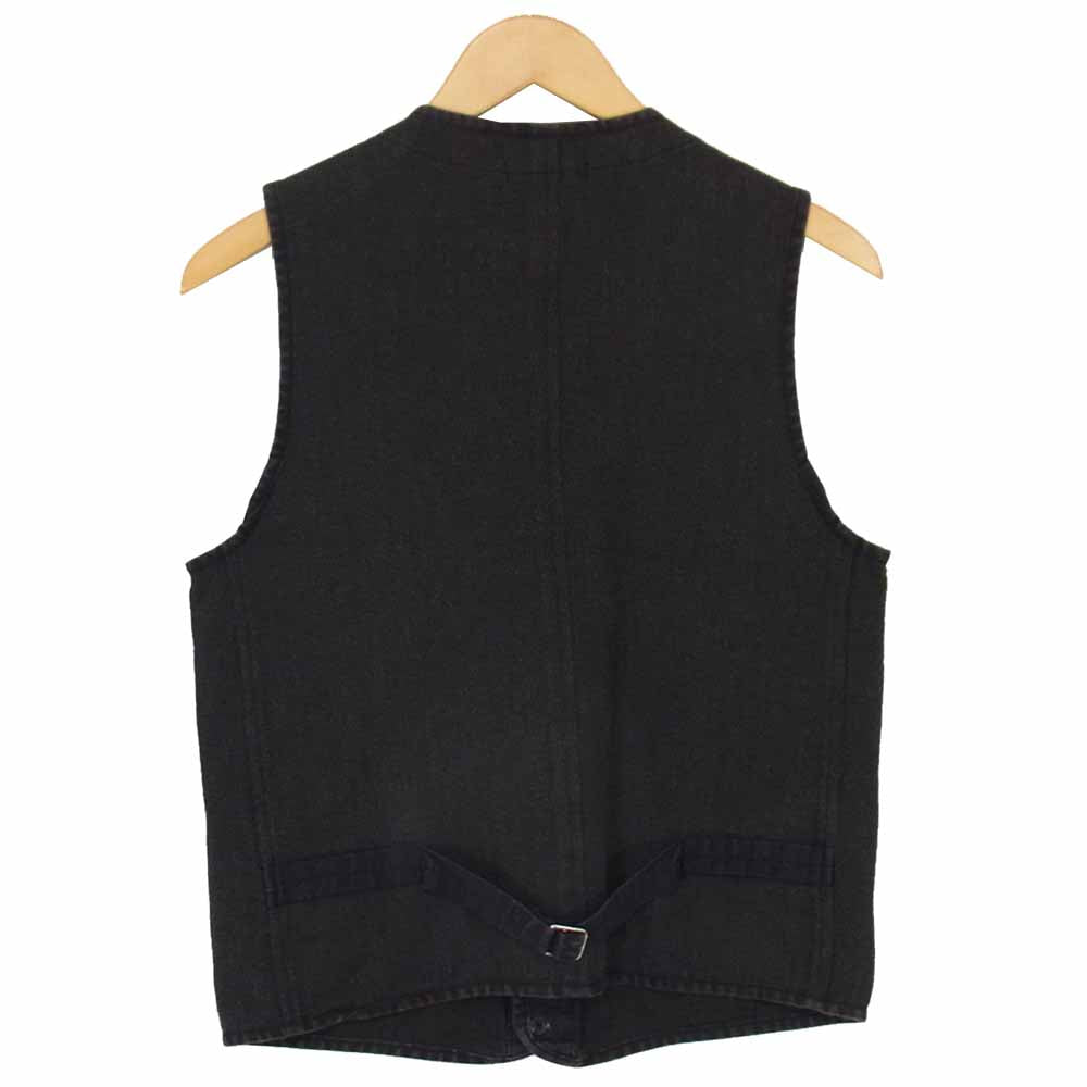 FULLCOUNT フルカウント BBJ3-001 BROWN'S BEACH ブラウンズビーチ COVERT VEST グレー系 36【中古】