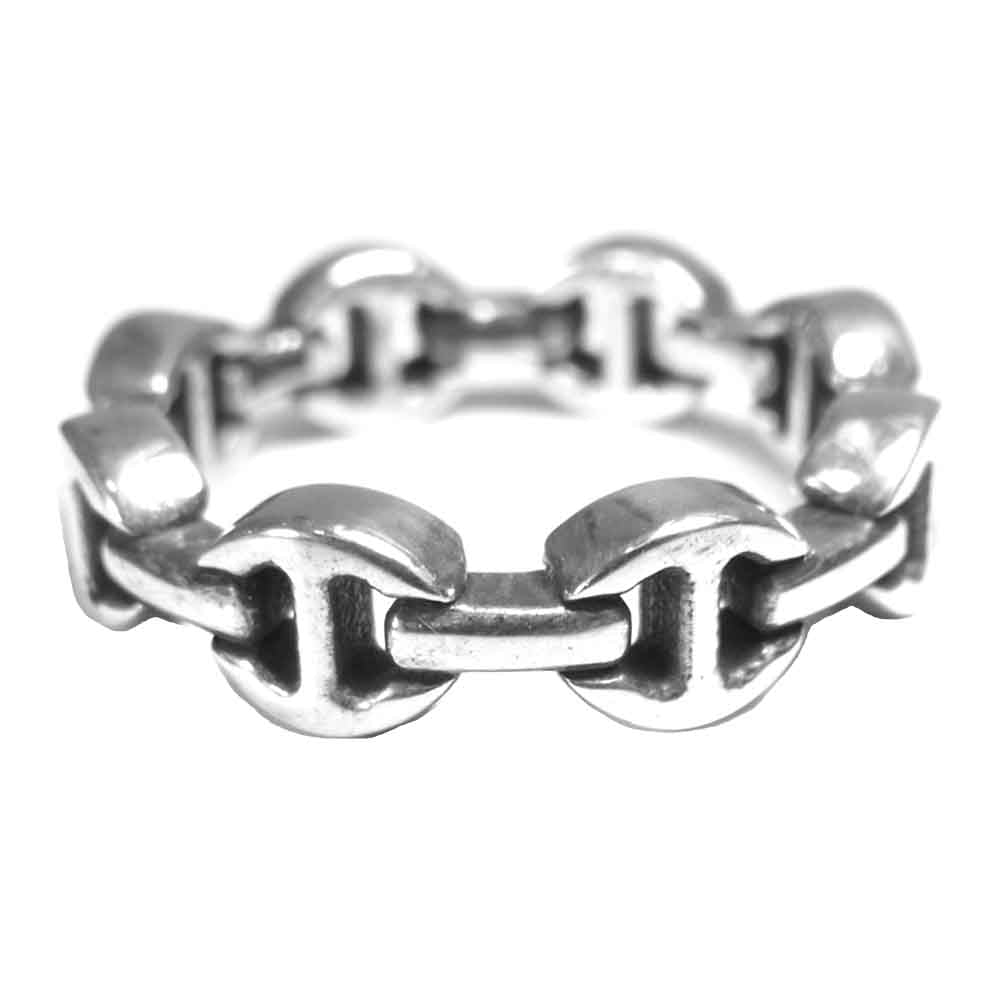 ホーセンブース TRI LINK トライ リンク リング シルバー系 14号程度【中古】