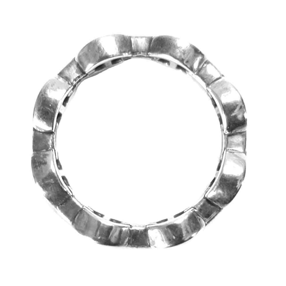 ホーセンブース TRI LINK トライ リンク リング シルバー系 14号程度【中古】