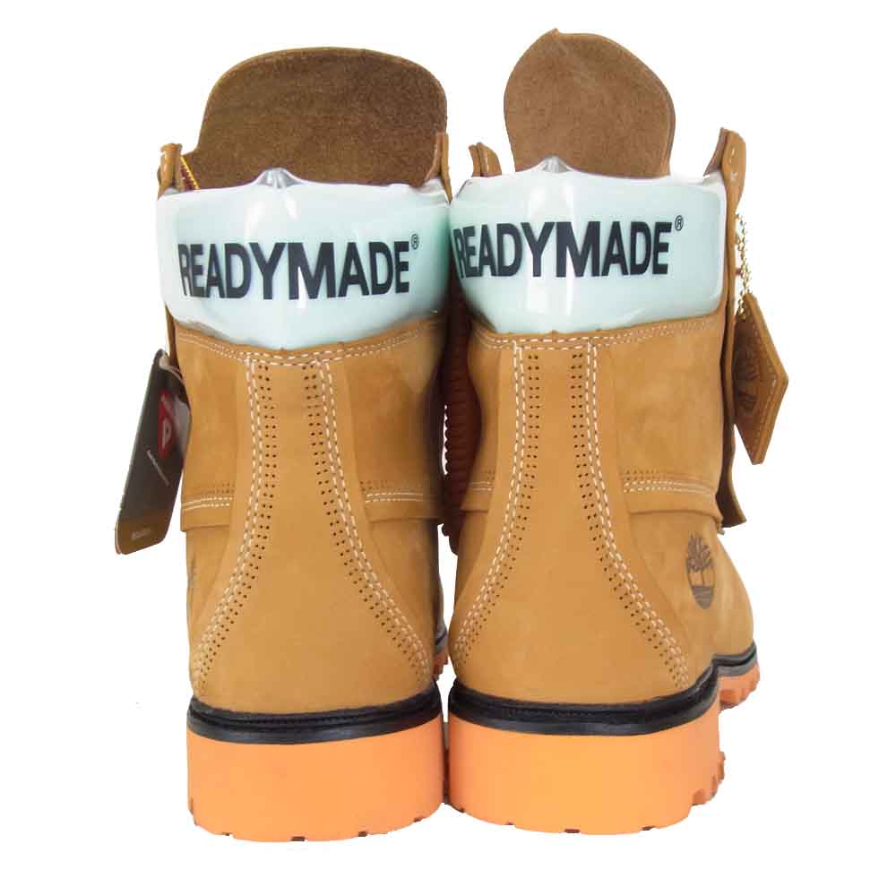 レディメイド 0A246K × TIMBERLAND ティンバーランド 6 IN PREMIUM BOOT WHEAT NUBUCK 6インチプレミアム ヌバック ブーツ ライトブラウン系 27cm【極上美品】【中古】