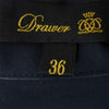 Drawer ドゥロワー 6526-299-1052 ショートスリーブ オールインワン ネイビー系 36【中古】