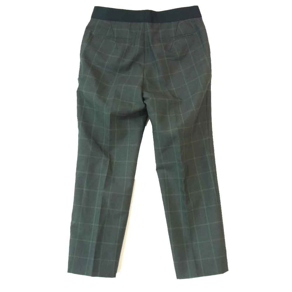 Drawer ドゥロワー チェック パンツ グリーン系 36【中古】