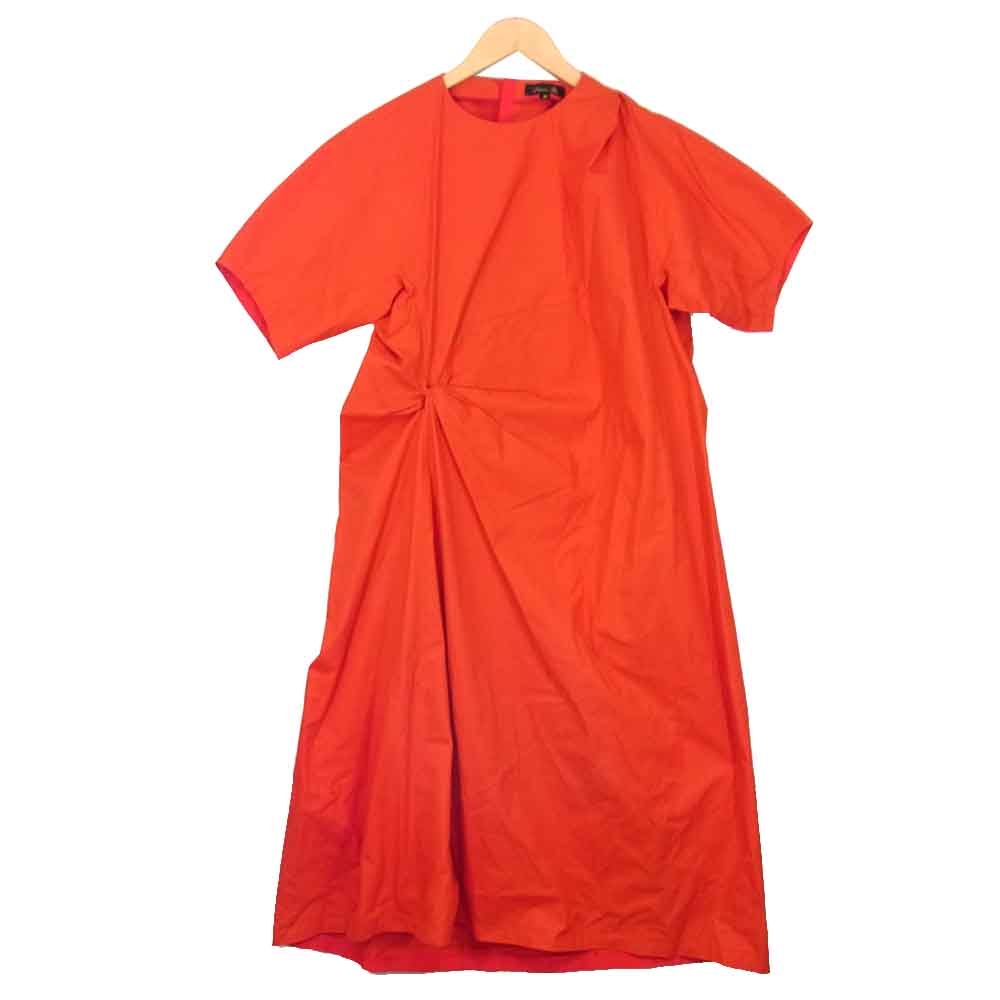 Drawer ドゥロワー 19SS ツイスト ロング ワンピース レッド系 36【中古】