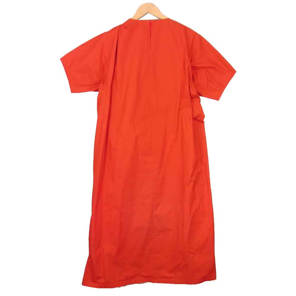 Drawer ドゥロワー 19SS ツイスト ロング ワンピース レッド系 36【中古】