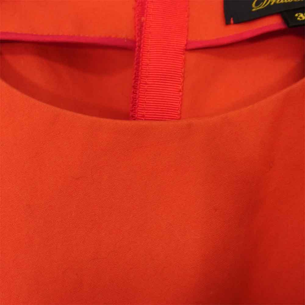 Drawer ドゥロワー 19SS ツイスト ロング ワンピース レッド系 36【中古】