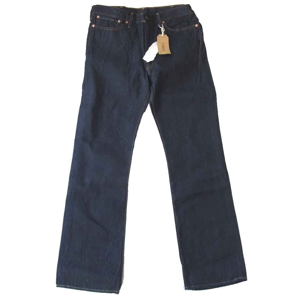 Levi's リーバイス 71517-0204 未使用 デッドストック 日本製 LVC 517 ブーツカット デニム パンツ インディゴブルー系 36【極上美品】【中古】