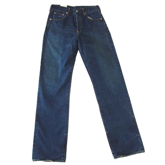 Levi's リーバイス 702-XX02 未使用 デッドストック 日本製 702-XX 復刻 加工 デニム パンツ インディゴブルー系 31【極上美品】【中古】
