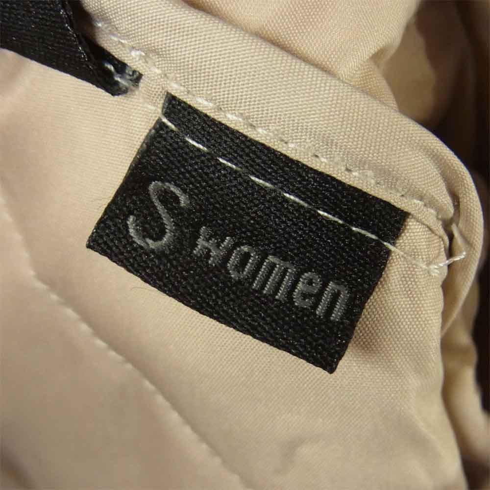 タイオン キルティング ダウン ジャケット コート ホワイト系 S【新古品】【未使用】【中古】