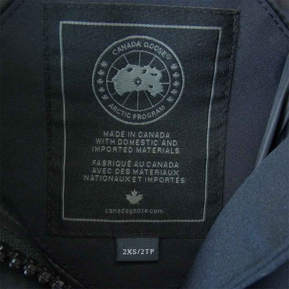 CANADA GOOSE カナダグース 3802LB SHELBURNE PARKA BLACK LABEL シェルバーン パーカ ダウン ジャケット ブラック系 XXS 2XS【新古品】【未使用】【中古】