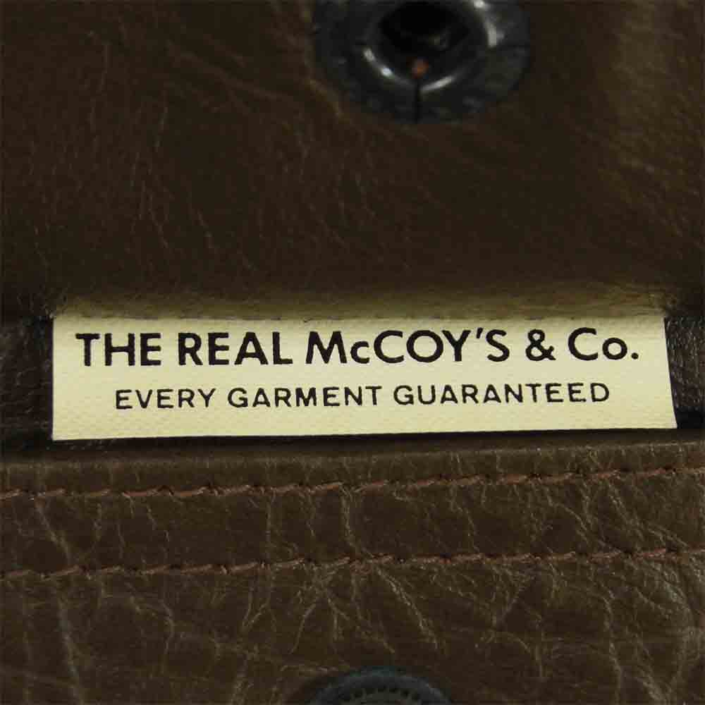 The REAL McCOY'S ザリアルマッコイズ 旧マッコイ A-2 V. HILTS 大脱走 レザー フライト ジャケット ブラウン系 34【中古】