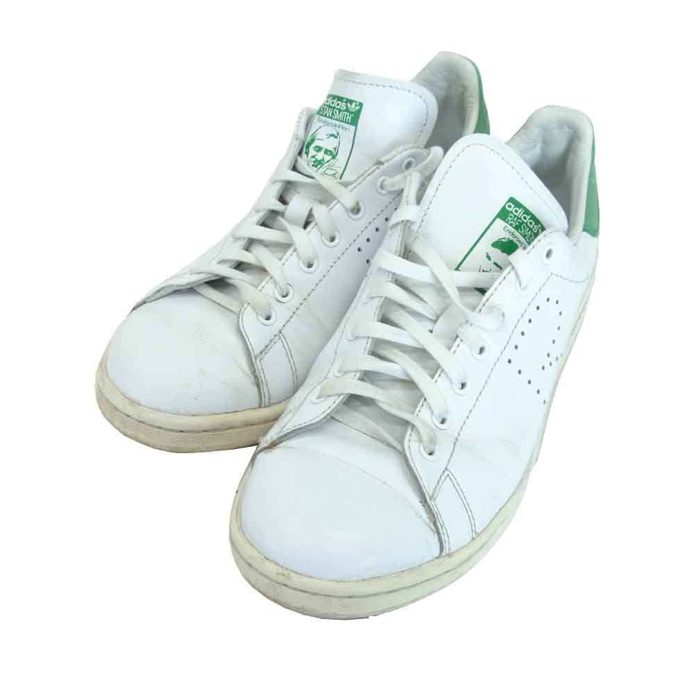 adidas アディダス B24051 × RAF SIMONS ラフシモンズ STAN SMITH スタンスミス スニーカー ホワイト系 24cm【中古】