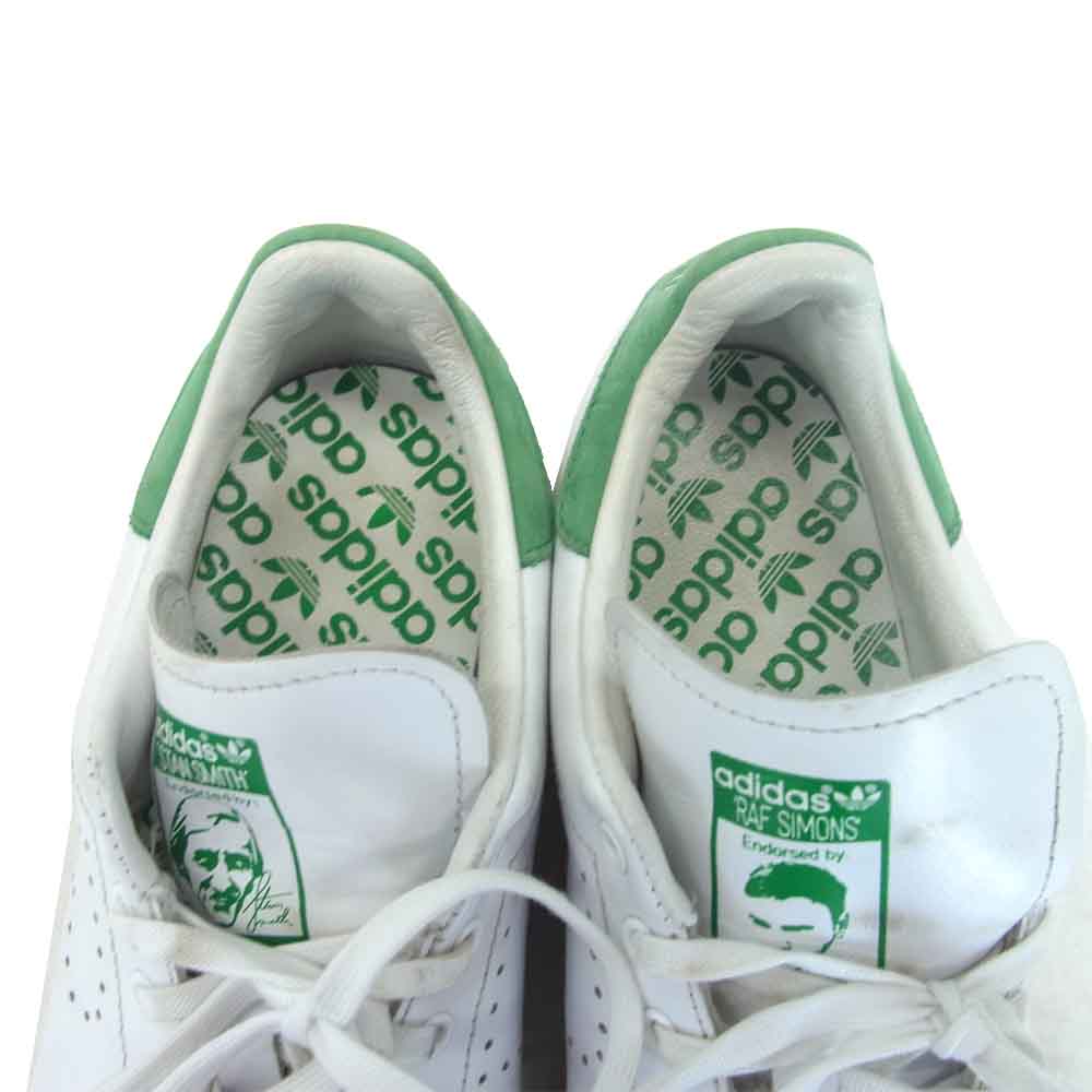 adidas アディダス B24051 × RAF SIMONS ラフシモンズ STAN SMITH スタンスミス スニーカー ホワイト系 24cm【中古】