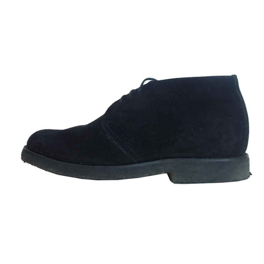 COMOLI コモリ Q03-07004 SANDERS サンダース 別注 チャッカーブーツ ブラック系 GB 6【中古】