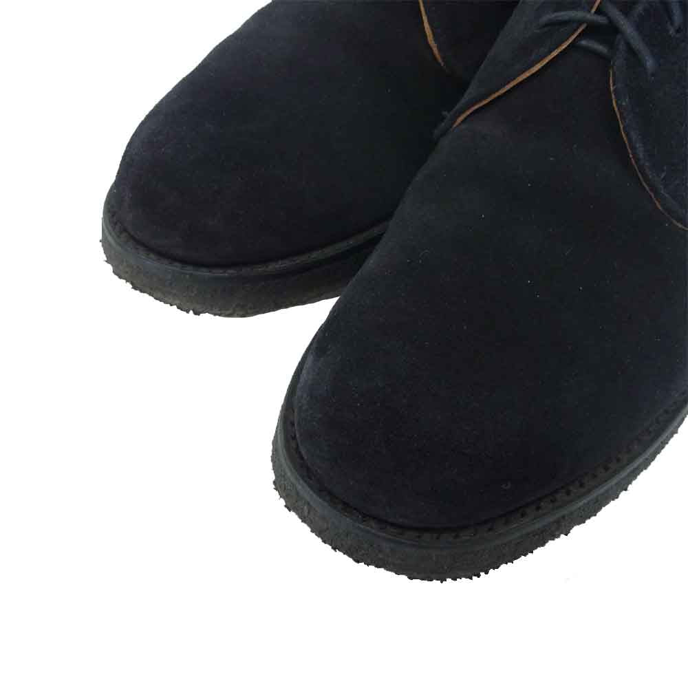 COMOLI コモリ Q03-07004 SANDERS サンダース 別注 チャッカーブーツ ブラック系 GB 6【中古】