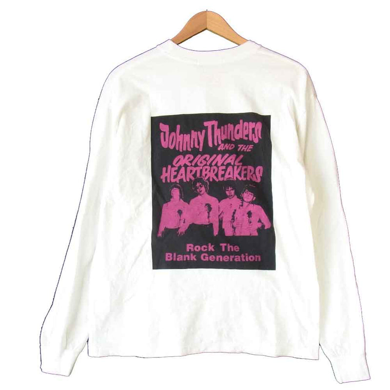 HYSTERIC GLAMOUR ヒステリックグラマー 06203CL13 THEE HYSTERIC XXX Tシャツ 長袖 ホワイト系 M【中古】
