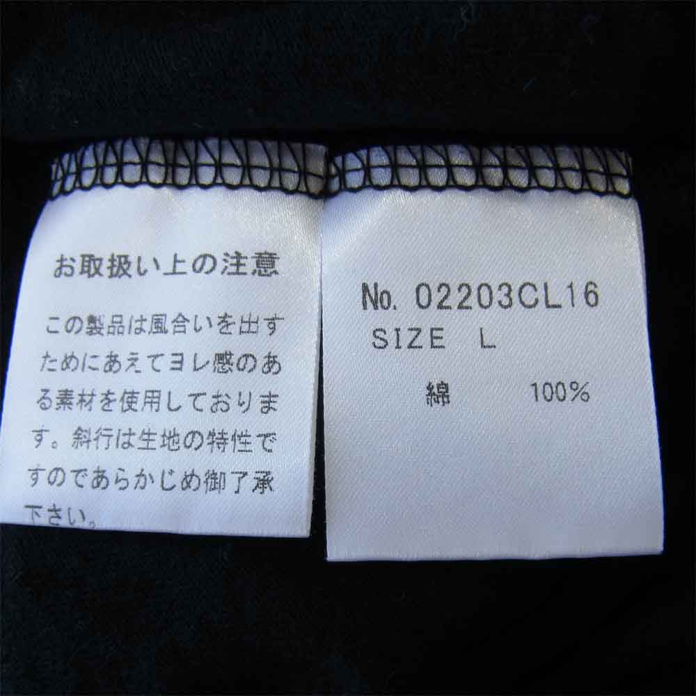 HYSTERIC GLAMOUR ヒステリックグラマー 02203CL16 ガール プリント Tシャツ 長袖 ブラック系 L【中古】